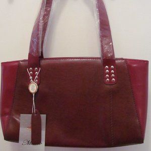 Marco New York Red Leather Bag